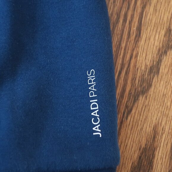 Jacadi Boys Navy fleece lined sweatshirt, size 4 - Picture 7 of 8